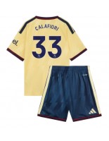 Arsenal Riccardo Calafiori #33 Kolmaspaita Lasten 2026-27 Lyhythihainen (+ shortsit)